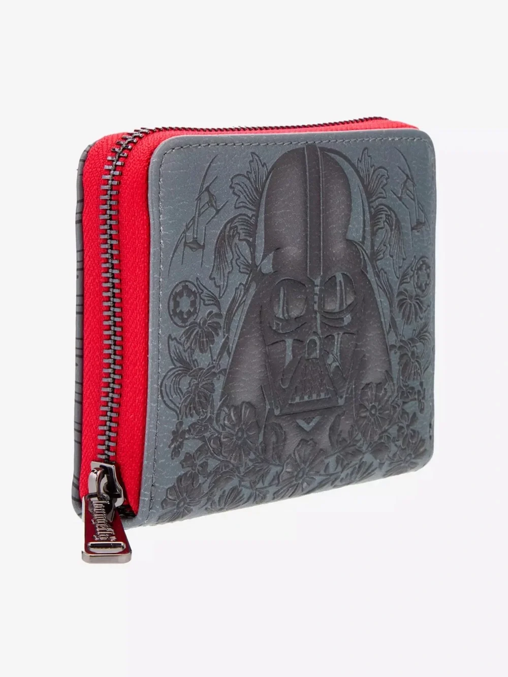 Loungefly Star Wars Darth Vader Embossed Floral Mini Backpack & Wallet & Charm